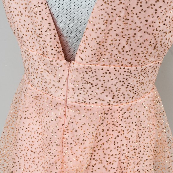 NWT Laundry by Shelli Segal Sequined Tiered   Gown - Picture 7 of 9